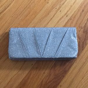 Never used Silver Clutch
